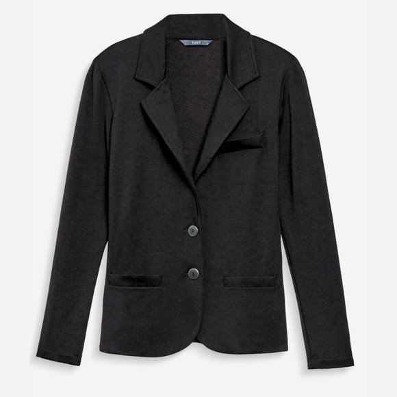 Tart Jackets & Blazers - Tart Black Kaylie French Terry Blazer (size Large)
